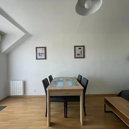 Daire L'air Marin Avec Belle Terrasse Vue Degagee Sejour Lumineux 10 Mn A Pied Et Centre En Bessin, Tous Commerces Et Restaurants, Proche Bayeux Et Omaha *