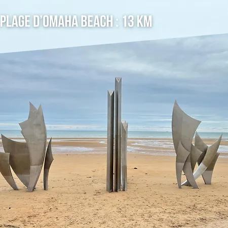 L'air Marin Avec Belle Terrasse Vue Degagee Sejour Lumineux 10 Mn A Pied Et Centre En Bessin, Tous Commerces Et Restaurants, Proche Bayeux Et Omaha * Port-en-Bessin-Huppain