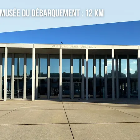 L'air Marin Avec Belle Terrasse Vue Degagee Sejour Lumineux 10 Mn A Pied Et Centre En Bessin, Tous Commerces Et Restaurants, Proche Bayeux Et Omaha