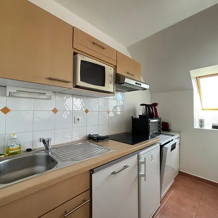 Daire L'air Marin Avec Belle Terrasse Vue Degagee Sejour Lumineux 10 Mn A Pied Et Centre En Bessin, Tous Commerces Et Restaurants, Proche Bayeux Et Omaha Port-en-Bessin-Huppain