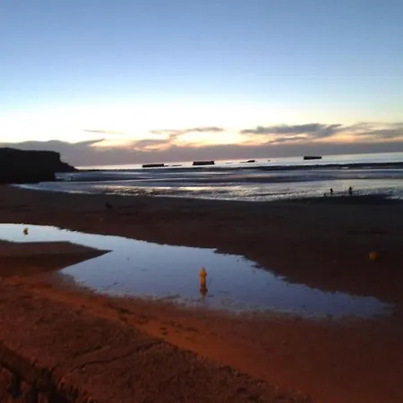 L'air Marin Avec Belle Terrasse Vue Degagee Sejour Lumineux 10 Mn A Pied Et Centre En Bessin, Tous Commerces Et Restaurants, Proche Bayeux Et Omaha Daire Port-en-Bessin-Huppain