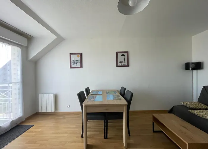 Appartamento Avec Belle Terrasse 10 Mn à Pied Centre En Bessin Proche Bayeux Et Omaha *