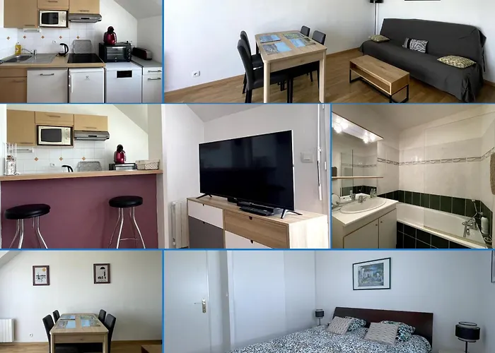 Appartamento Avec Belle Terrasse 10 Mn à Pied Centre En Bessin Proche Bayeux Et Omaha *