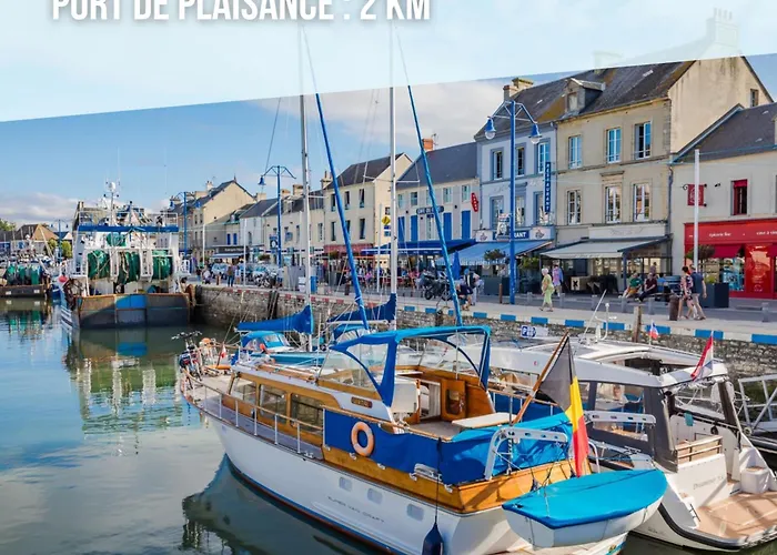 Avec Belle Terrasse 10 Mn à Pied Centre En Bessin Proche Bayeux Et Omaha Port-en-Bessin-Huppain