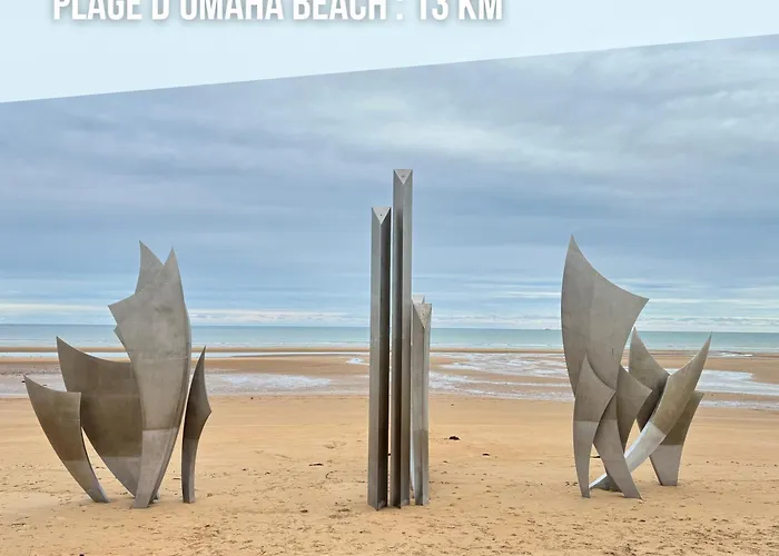 Avec Belle Terrasse 10 Mn à Pied Centre En Bessin Proche Bayeux Et Omaha * Port-en-Bessin-Huppain