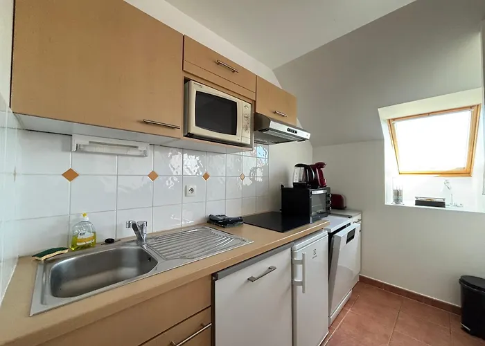 Appartamento Avec Belle Terrasse 10 Mn à Pied Centre En Bessin Proche Bayeux Et Omaha Port-en-Bessin-Huppain