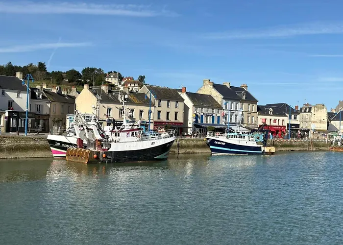 Appartamento Avec Belle Terrasse 10 Mn à Pied Centre En Bessin Proche Bayeux Et Omaha